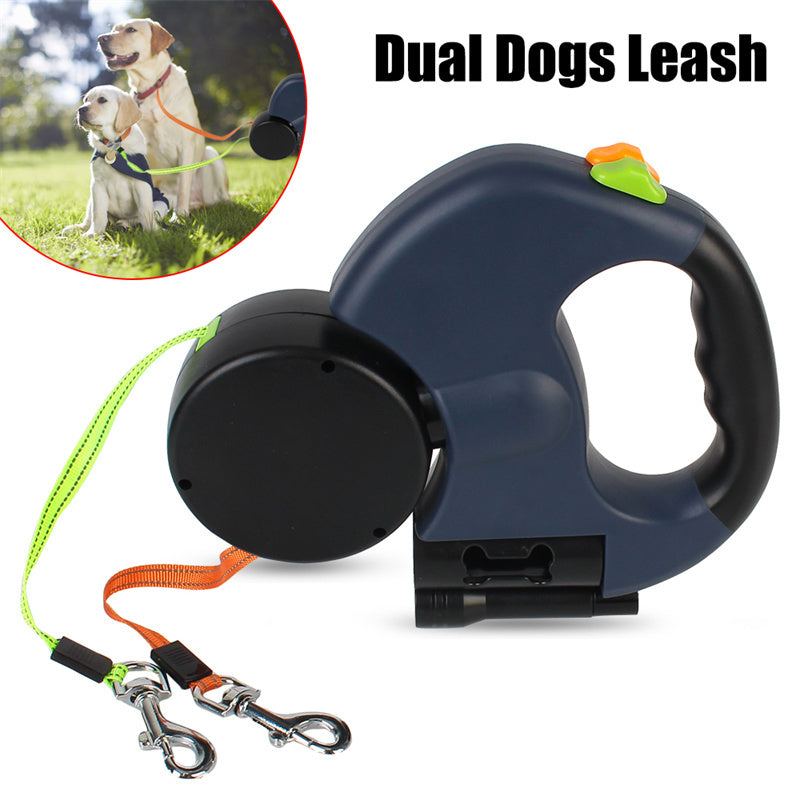 Retractable leash for dogs
