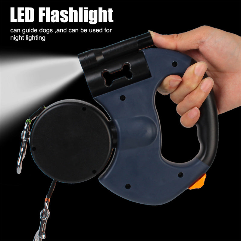 Retractable leash for dogs
