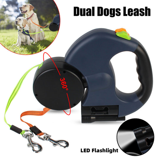 Retractable leash for dogs